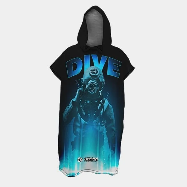 Φωτογραφία προϊόντος: Athlon Poncho Towel - Deep Diver
