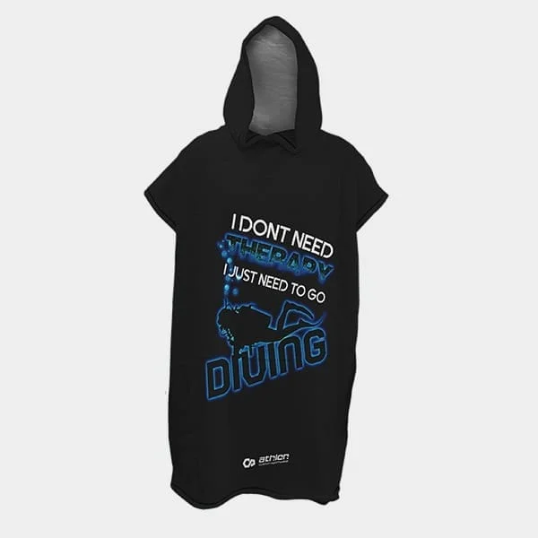 Φωτογραφία προϊόντος: Athlon Poncho Towel - Diving Therapy