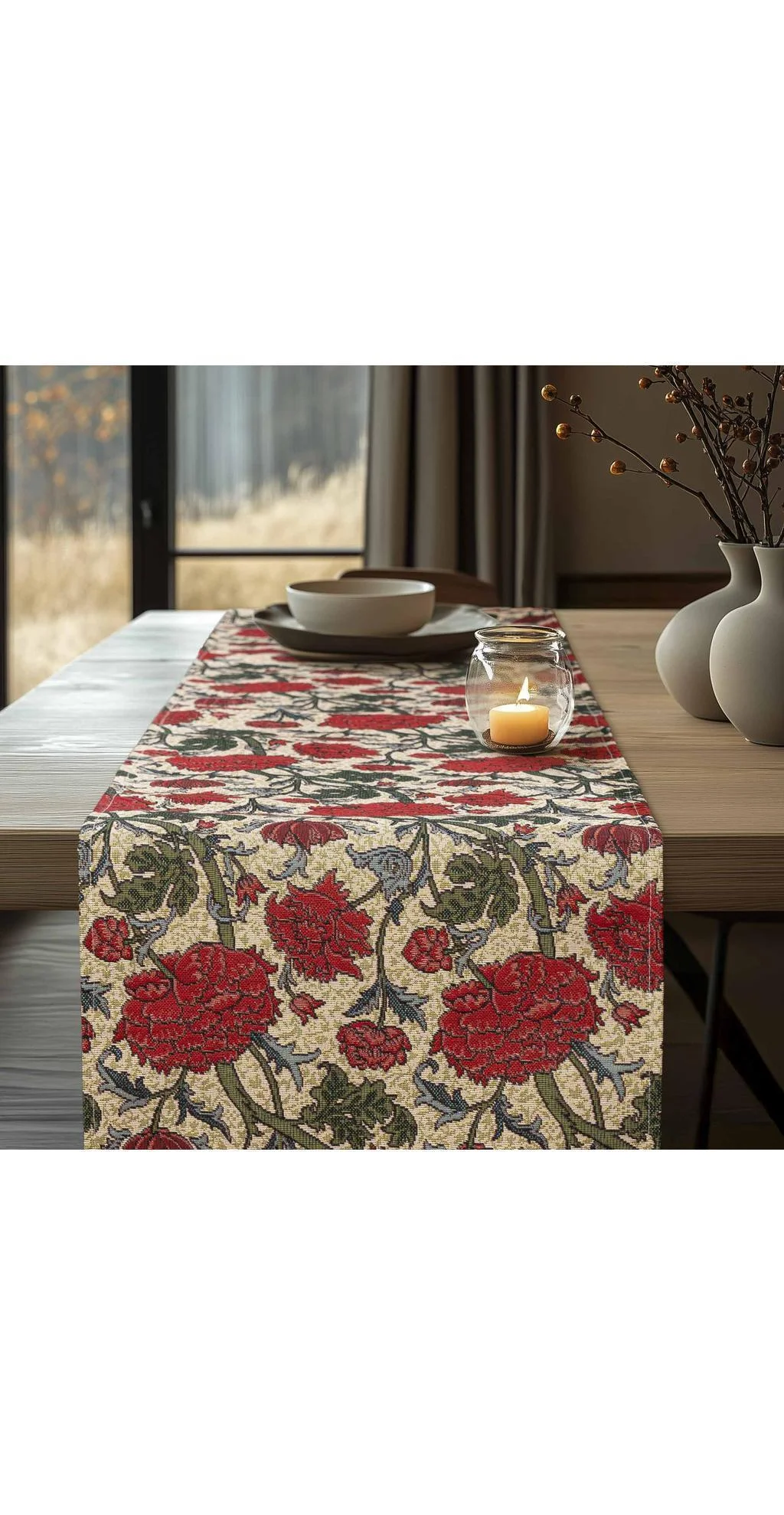 Φωτογραφία προϊόντος: Beauty Home ΡΑΝΝΕΡ ΣΤΟΦΑ ΠΕΟΝΙΑ ART CRAFT
