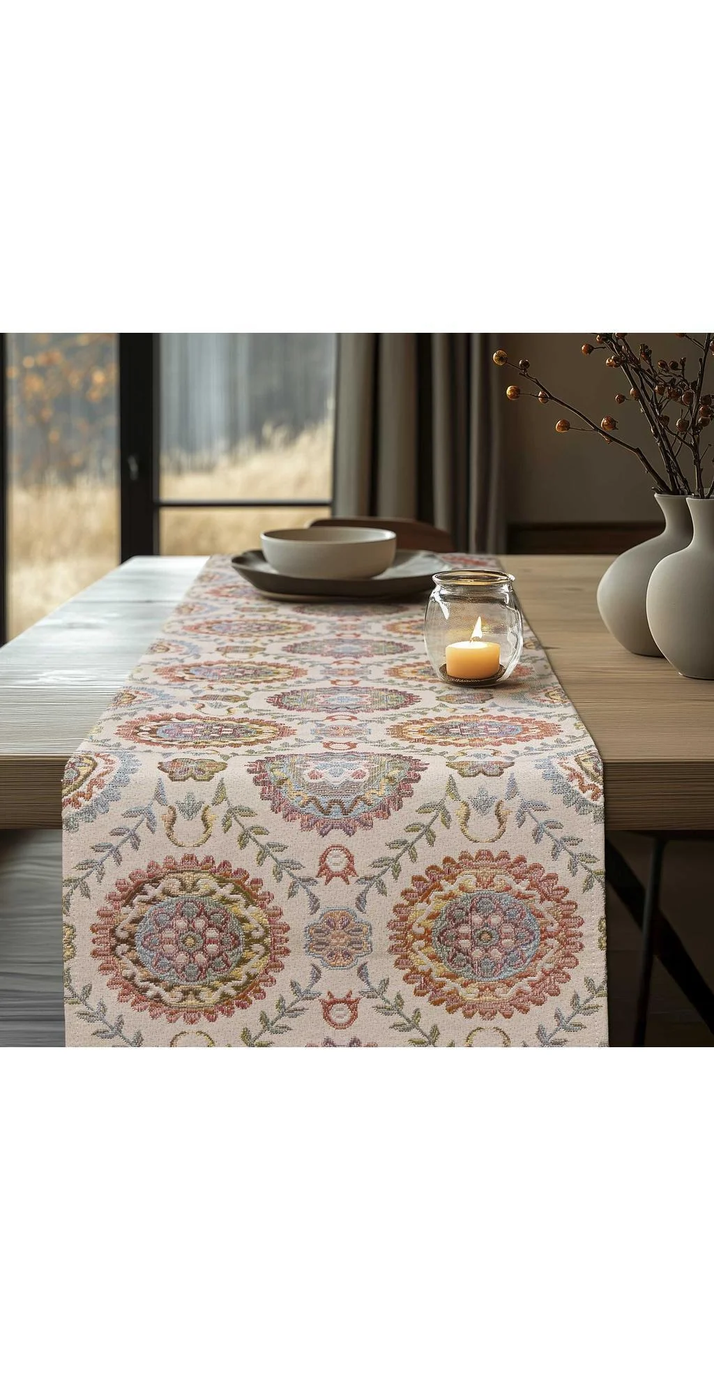 Φωτογραφία προϊόντος: Beauty Home ΡΑΝΝΕΡ ΣΤΟΦΑ ΙΝΔΙΚΟΙ ΚΥΚΛΟΙ