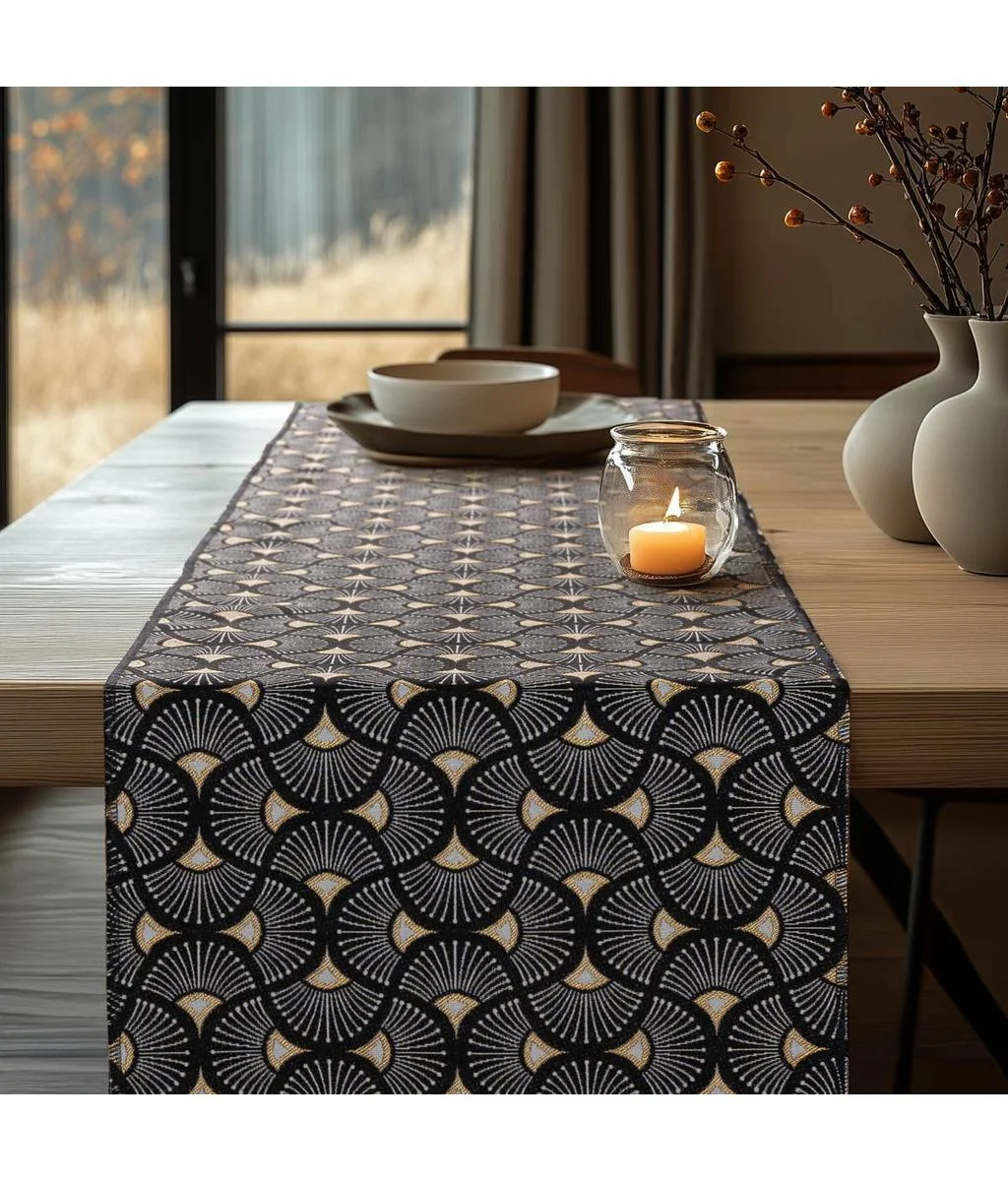 Φωτογραφία προϊόντος: Beauty Home ΡΑΝΝΕΡ ΣΤΟΦΑ SCALE WAVE LUXURY