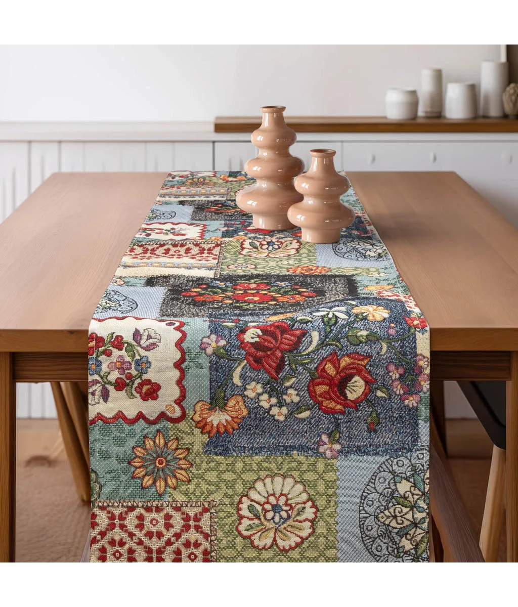 Φωτογραφία προϊόντος: Beauty Home ΡΑΝΝΕΡ Folklore Jeans Patch