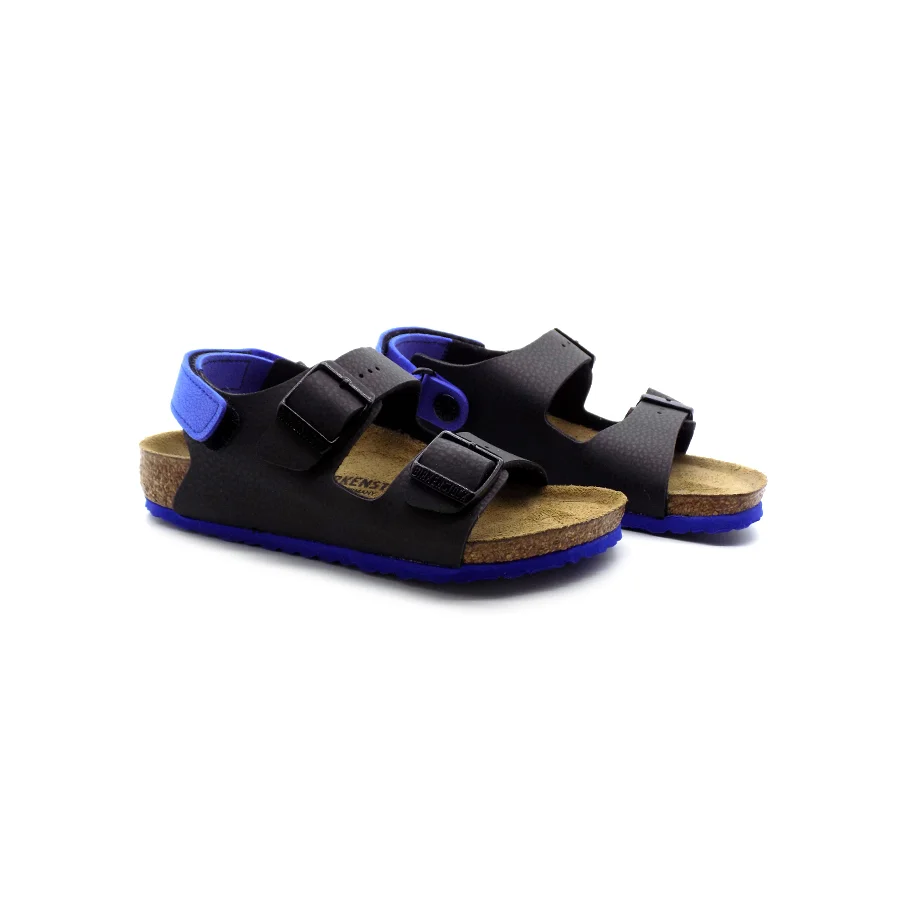 Φωτογραφία προϊόντος: BIRKENSTOCK 1029469 MILANO AS KIDS DESERT SOIL BLACK/ULTRA BLUE