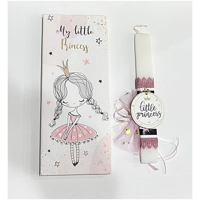 Φωτογραφία προϊόντος: Λαμπάδα My Little Princess σε πίνακα καμβά