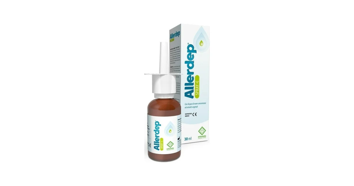 Φωτογραφία προϊόντος: Erbozeta Allerdep Spray Ρινικό Σπρέι με Θαλασσινό Νερό για Αλλεργίες 30ml
