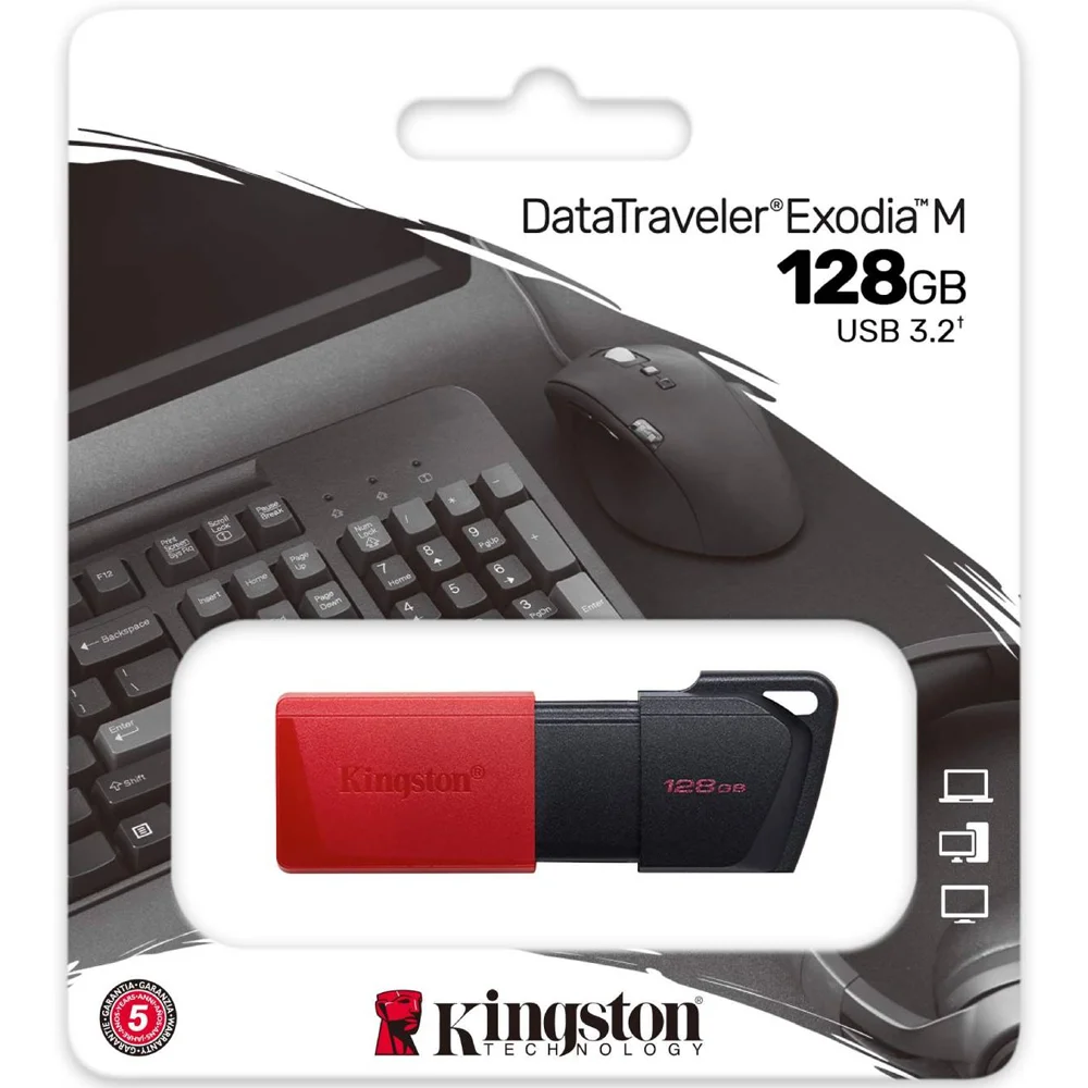 Φωτογραφία προϊόντος: Kingston DataTraveler Exodia M 128GB USB 3.2