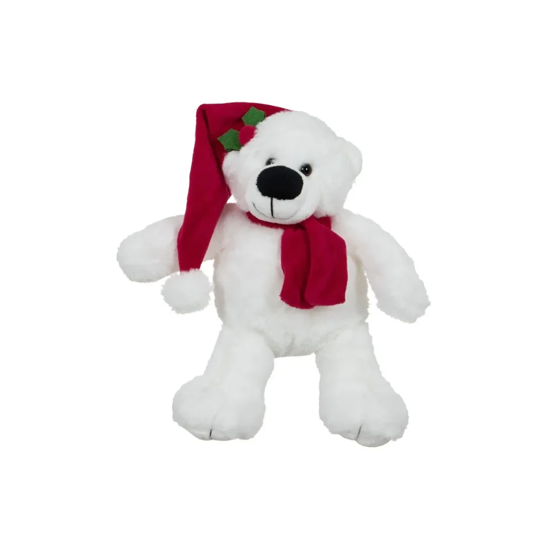 Φωτογραφία προϊόντος: Λούτρινο Manon Des Pres White Santa Bear 25cm BR78765