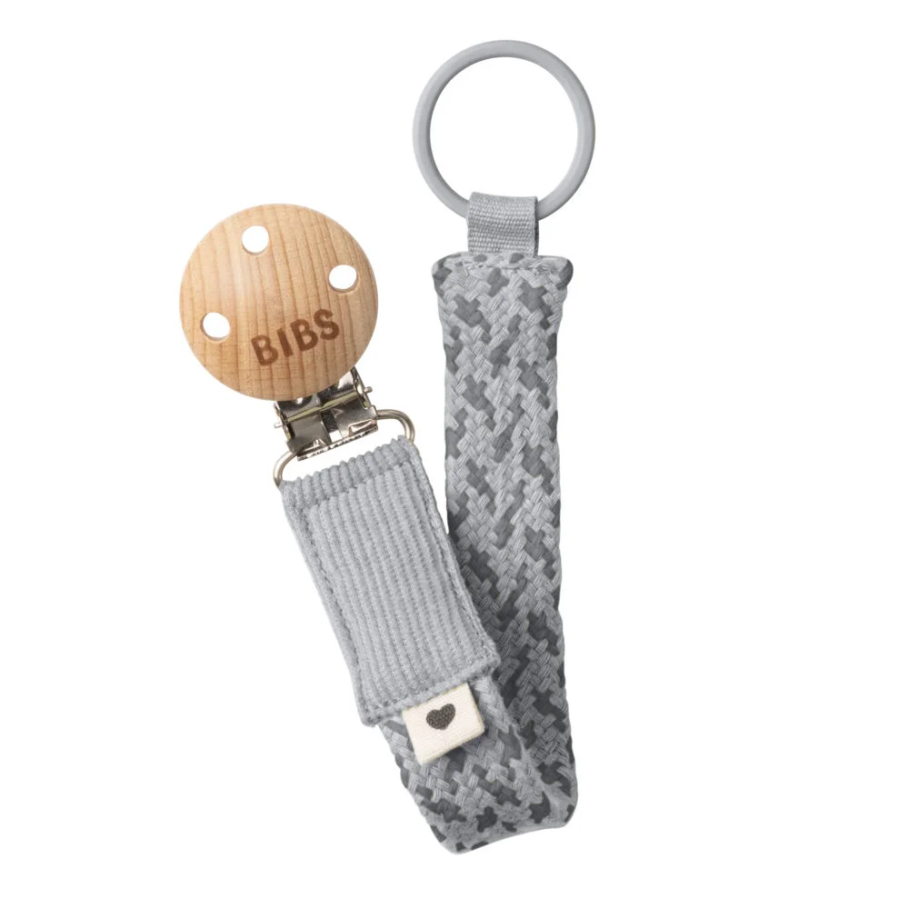 Φωτογραφία προϊόντος: Κλίπ Πιπίλας BIBS Paci Braid Cloud/Iron - 9401102