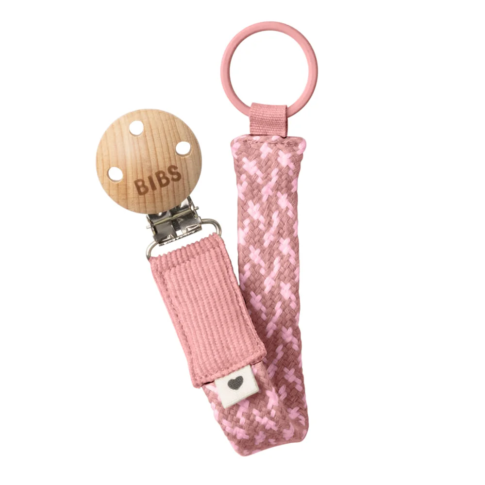 Φωτογραφία προϊόντος: BIBS ΚΛΙΠ ΠΙΠΙΛΑΣ PACI BRAID DUSTY PINK/BABY PINK