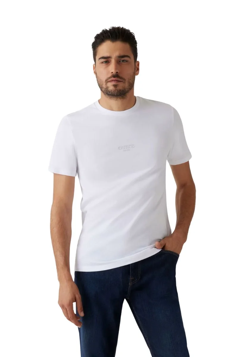 Φωτογραφία προϊόντος: GUESS AIDY T-SHIRT MEN GUESS ΛΕΥΚΟ (M2YI72I3Z14-G011)