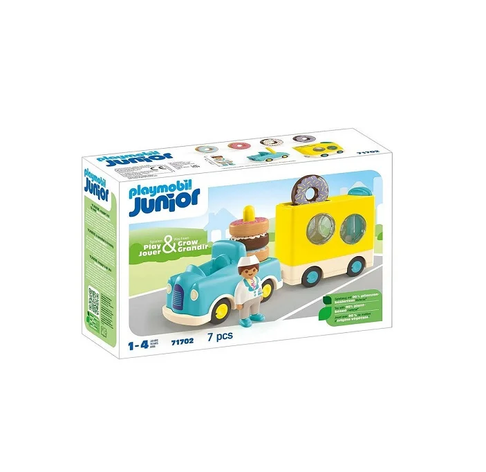 Φωτογραφία προϊόντος: Playmobil Junior Φορτηγάκι Ντόνατ για 1-4 ετών (71702) (PLY71702)