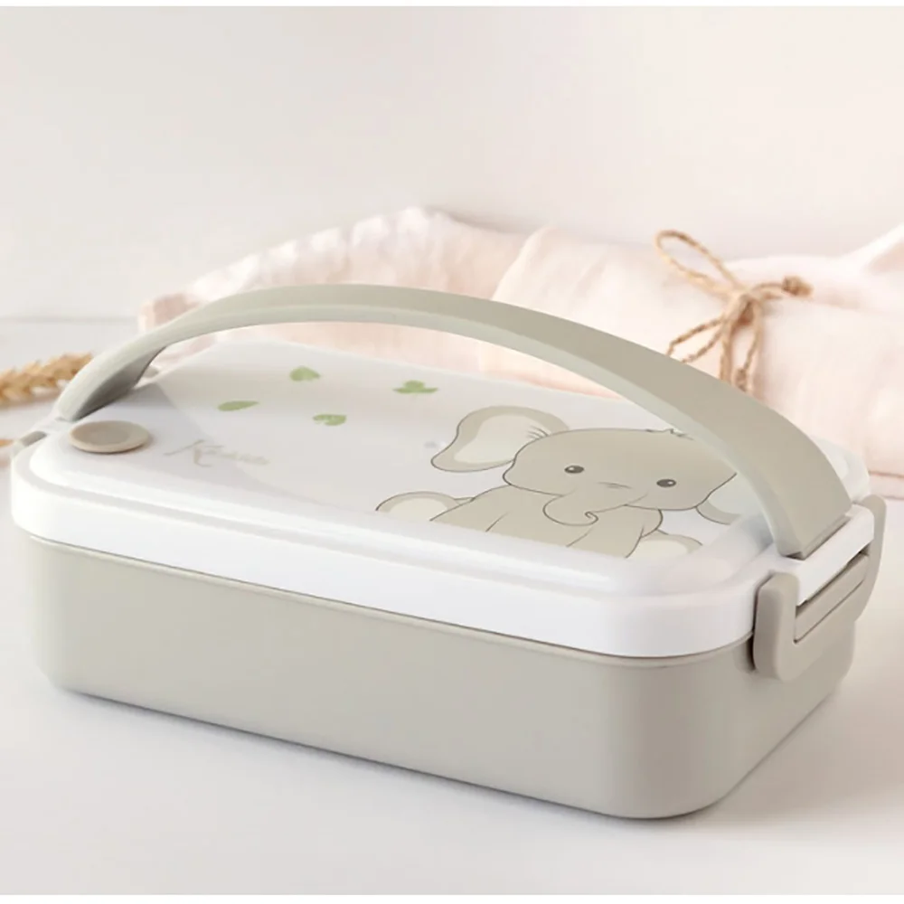 Φωτογραφία προϊόντος: Τάπερ Φαγητού Kiokids με Inox Little Elephant 550m