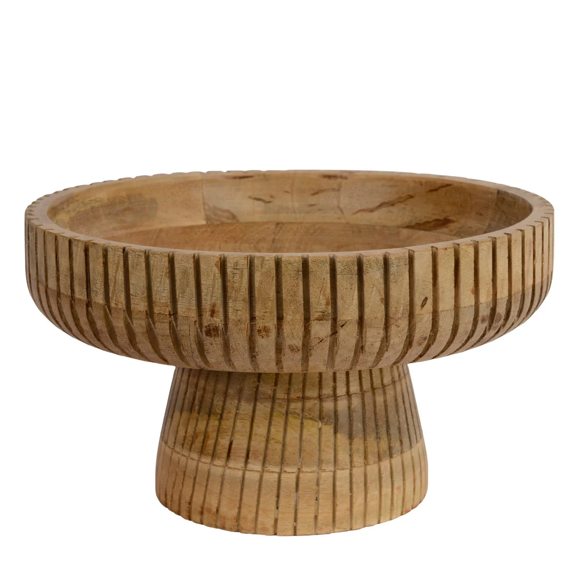 Φωτογραφία προϊόντος: Beauty Home Ξύλινο Μπολ Mango 29 x 29 x 17 cm