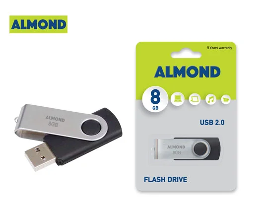 Φωτογραφία προϊόντος: ALMOND FLASH DRIVE USB 8GB TWISTER