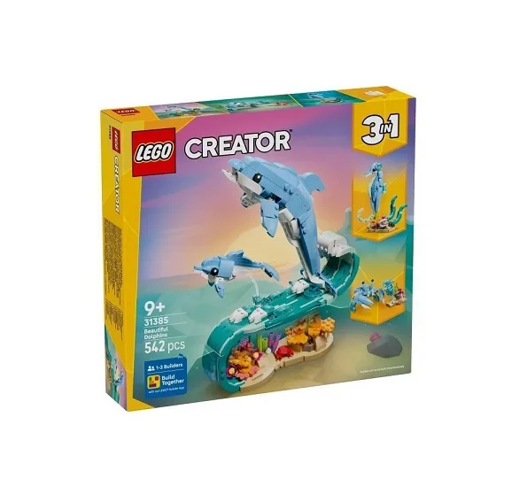 Φωτογραφία προϊόντος: LEGO Creator 3in1 Sea Animals: Beautiful Dolphins (31385)