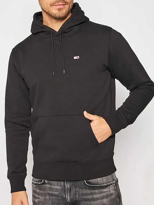Φωτογραφία προϊόντος: TOMMY HILFIGER Tommy Jeans ανδρικό φούτερ μαύρο dm0dm09593-bds