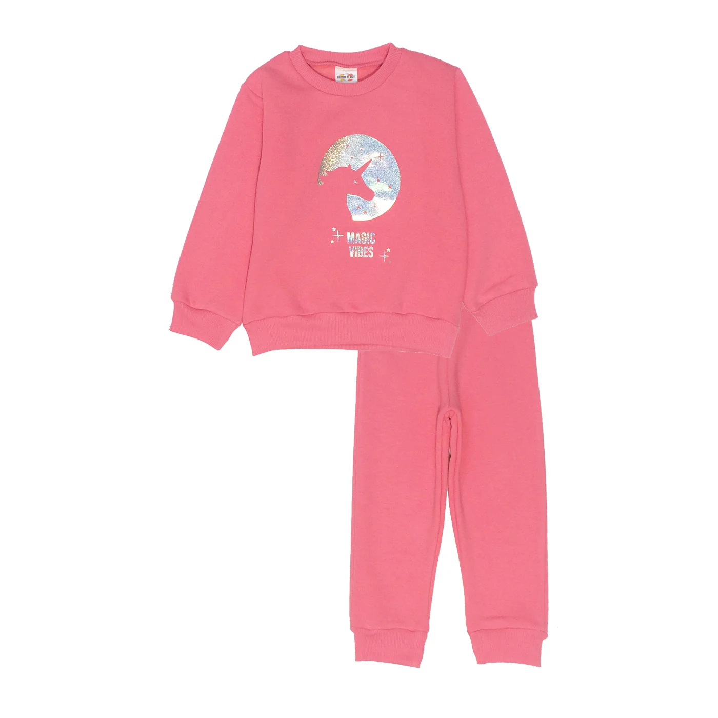 Φωτογραφία προϊόντος: Action Sportswear by Cotton Planet ΣΕΤ ΦΟΡΜΑ ΜΟΝΟΚΕΡΟΣ ΛΙΛΑ