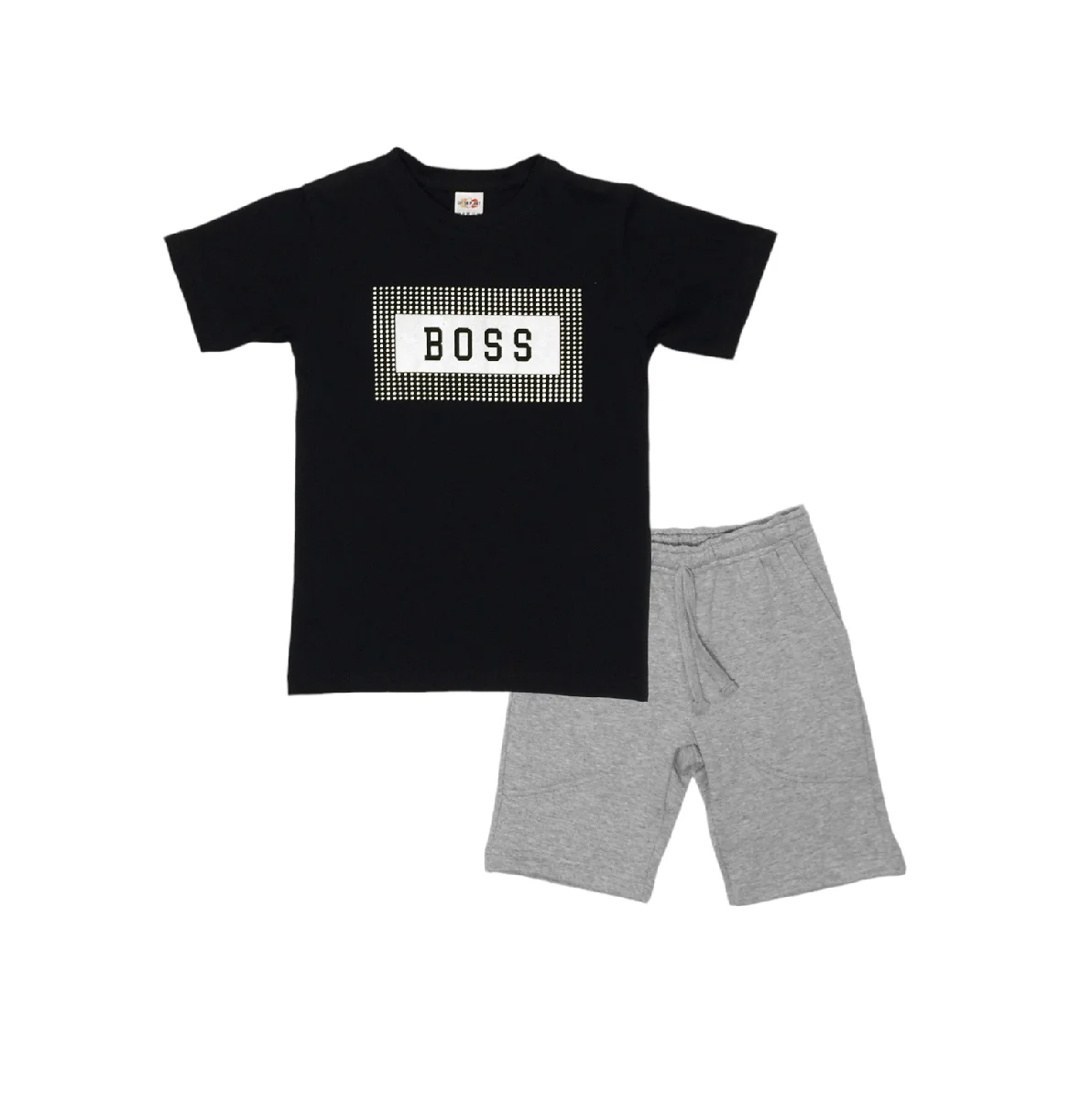 Φωτογραφία προϊόντος: Action Sportswear by Cotton Planet ΣΕΤ BOSS ΜΠΛΕ ΛΑΔΙ - ΜΑΥΡΟ