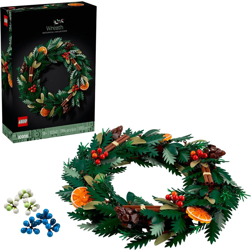 Φωτογραφία προϊόντος: Lego Botanical Collection Christmas Wreath (10340) (LGO10340)