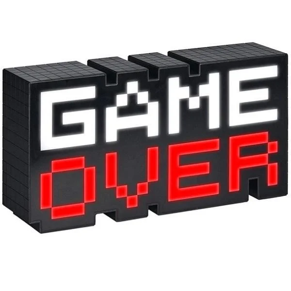 Φωτογραφία προϊόντος: OEM Φωτιστικό Game Over Light 8-BIT 30cm
