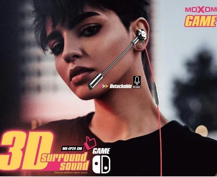 Φωτογραφία προϊόντος: OEM 3D GAMING HEADPHONE & MICROPHONE MX-EP24 Mικρόφωνο με ακουστικά Gaming