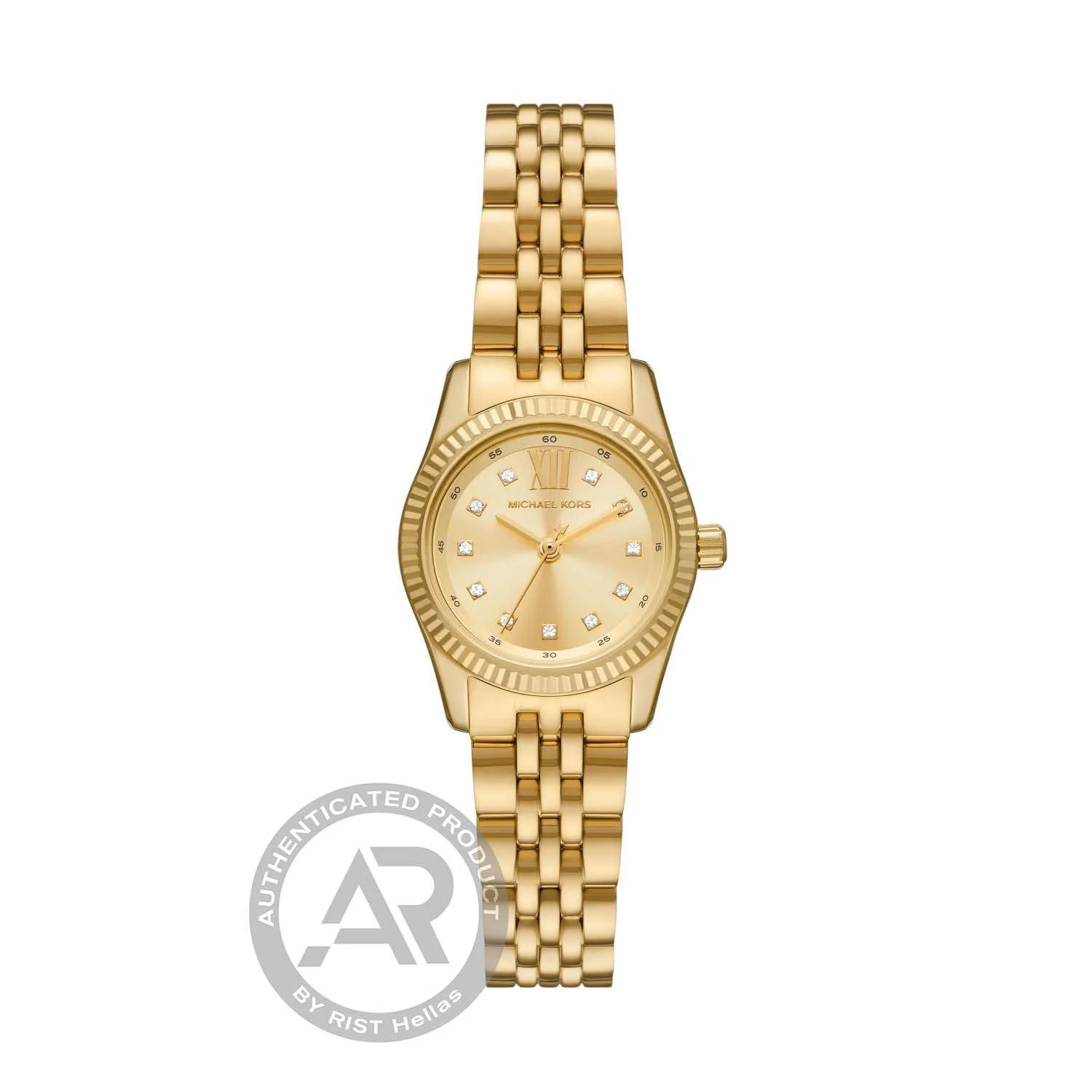 Φωτογραφία προϊόντος: Ρολόι MICHAEL KORS Lexington Με Κίτρινο Χρυσό Ατσάλινο Μπρασελέ MK4741