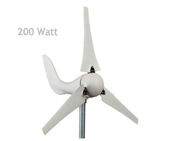 Φωτογραφία προϊόντος: OEM Ανεμογεννήτρια 200 Watt 12V με Ρυθμιστή Φόρτισης - Wind Turbine Jet 200FS