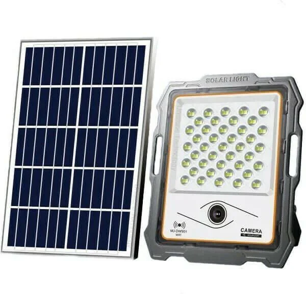 Φωτογραφία προϊόντος: OEM Προβολέας 100W Ηλιακός με Κάμερα MJ-DW901