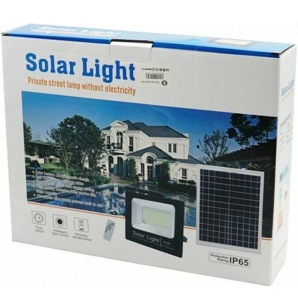 Φωτογραφία προϊόντος: OEM Προβολέας 300W Ηλιακός με Τηλεχειριστήριο 6000K PS-B-300