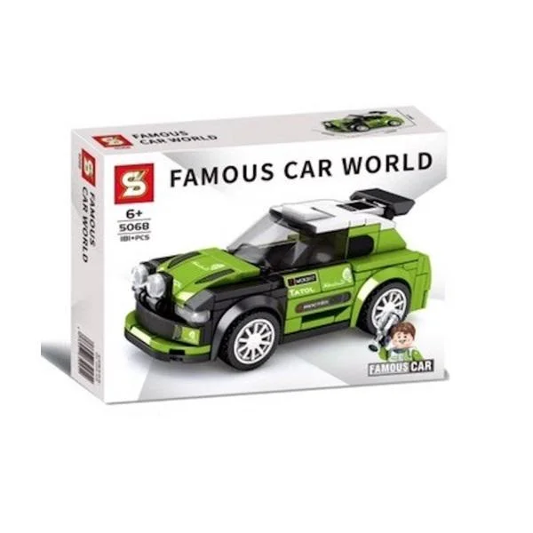 Φωτογραφία προϊόντος: OEM Famous car world Aυτοκήνιτο σε τουβλάκια Πράσινο