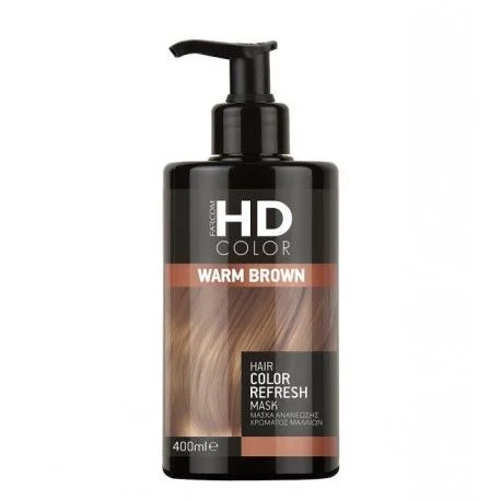 Φωτογραφία προϊόντος: Farcom HD Hair Color Refresh Mask Warm Brown 400ml