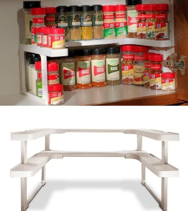 Φωτογραφία προϊόντος: Spicy Shelf - Ράφι μπαχαρικών με δυνατότητα επέκτασης και οργανωτής ντουλαπιών oem
