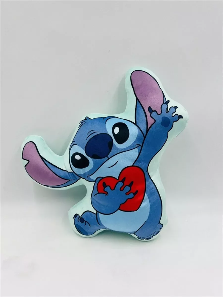 Φωτογραφία προϊόντος: Μαξιλάρι 3D Disney Home Stitch 615 35 cm Light Aqua 100% Velboa -