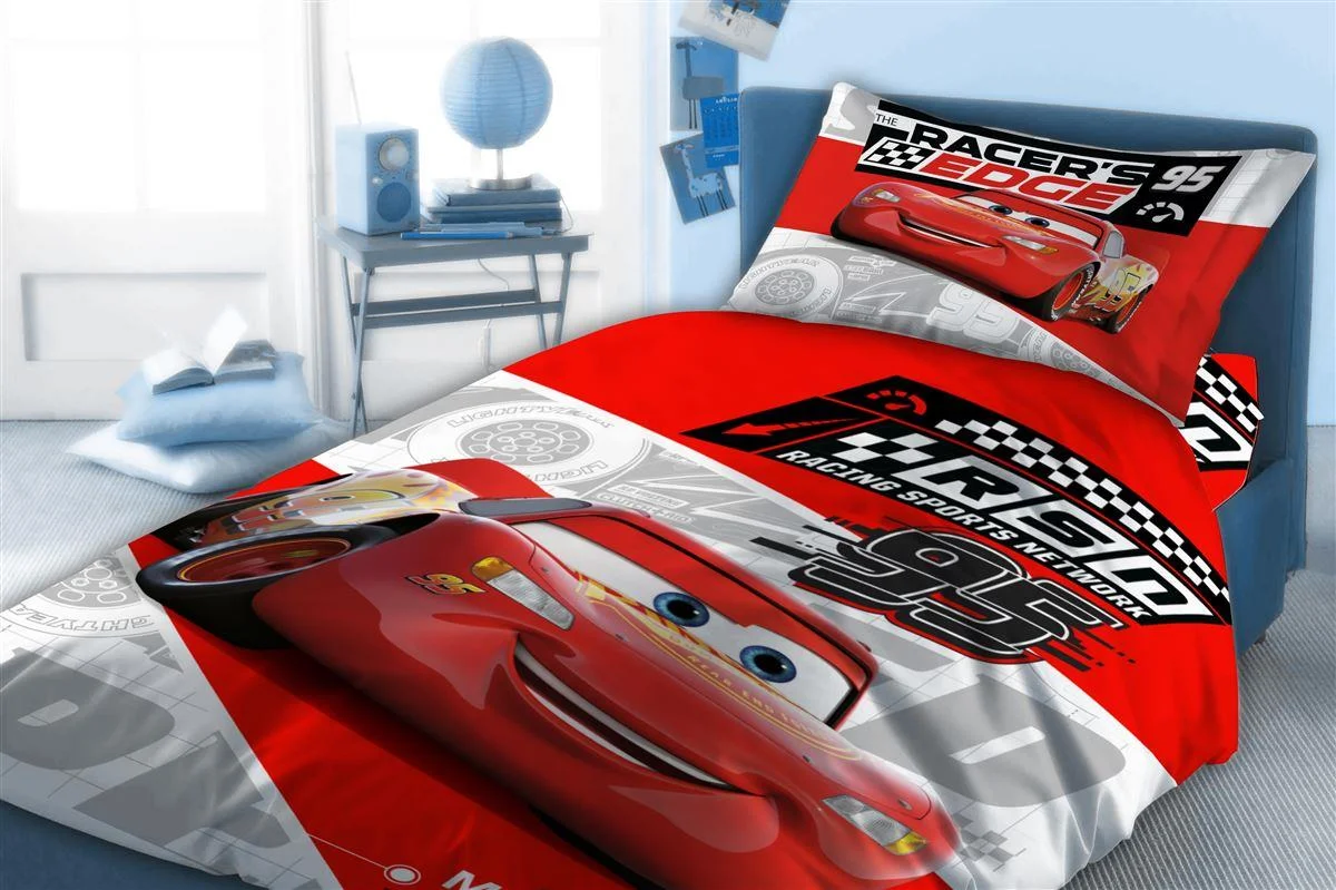 Φωτογραφία προϊόντος: Σεντόνια Σετ 4 τεμ Disney Home Cars 774 160X240 Pink 100% Cotton -