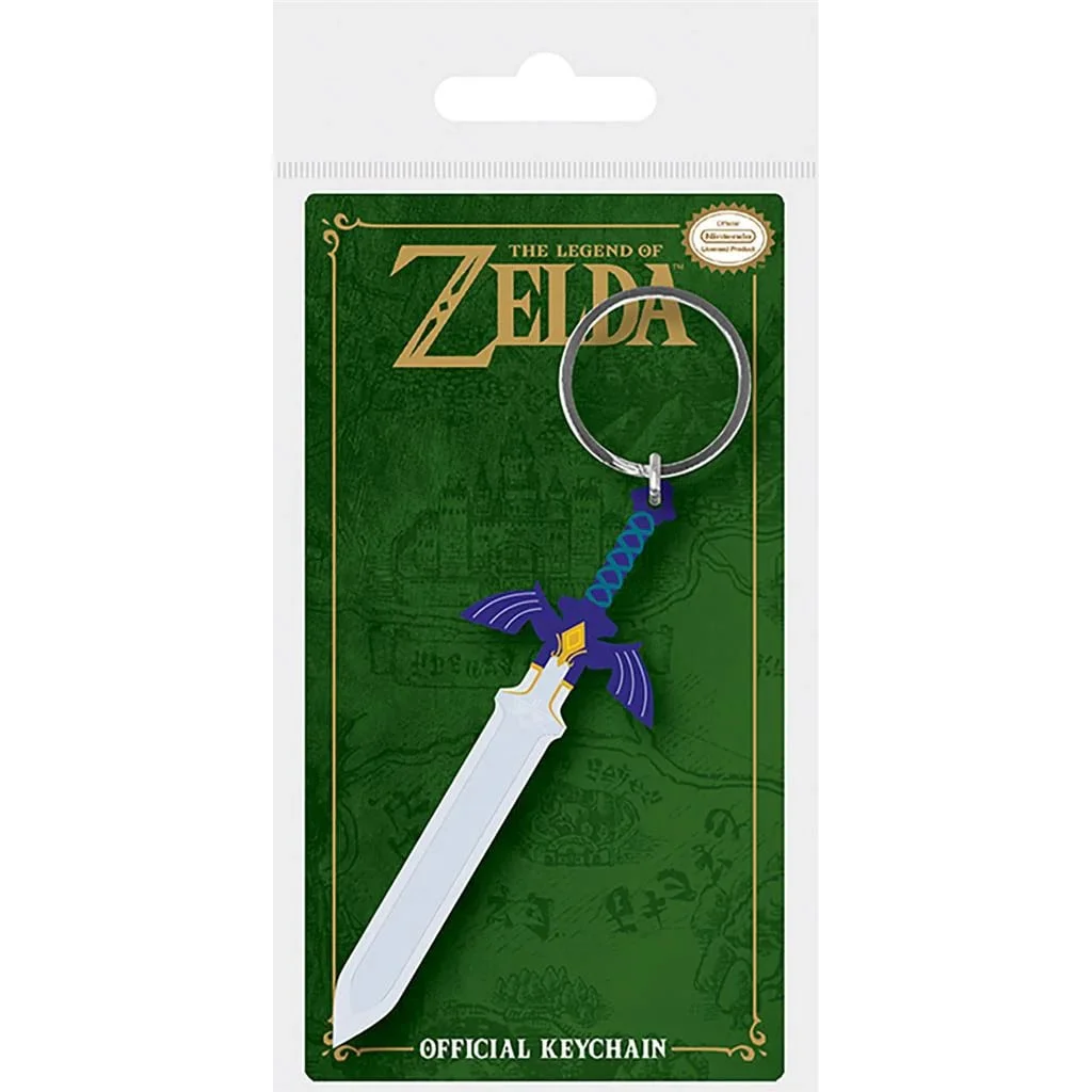 Φωτογραφία προϊόντος: Pyramid International Legend of Zelda Rubber Keychain Master Sword 6 cm