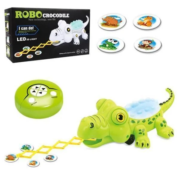 Φωτογραφία προϊόντος: OEM Dragon Crocodile Toy 2.4G ασύρματο τηλεχειριστήριο Predator Ηλεκτρικό παιχνίδι με ελαφρύ ήχο