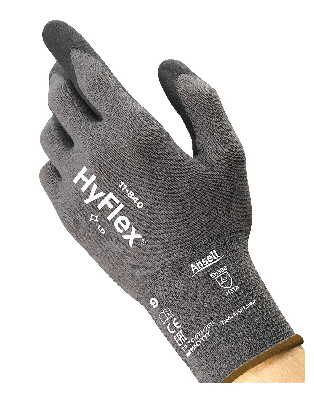 Φωτογραφία προϊόντος: Γάντια Hyflex 11-840 Μαύρα