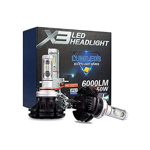 Φωτογραφία προϊόντος: OEM Φώτα Led αυτοκινήτου Kit X3 Headlight H4 50W 2τμχ