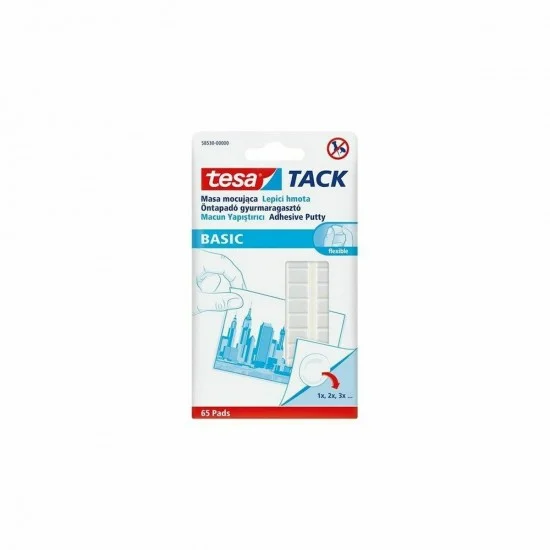 Φωτογραφία προϊόντος: Κόλλα πλαστελίνη Tesa Tack Basic 65 Pads