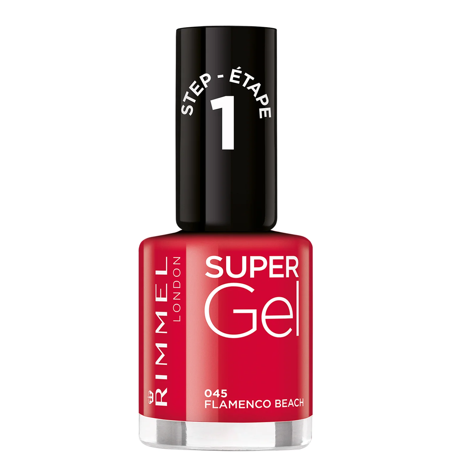 Φωτογραφία προϊόντος: Rimmel London Rimmel Super Gel Nail Polish - 045 Flamenco Beach (12ml)