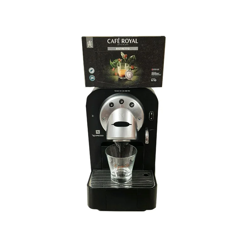 Φωτογραφία προϊόντος: Μηχανή καφέ Gemini CS 100 PRO NESPRESSO PROFESSIONAL με δώρο 50 κάψουλες (μεταχειρισμένη)