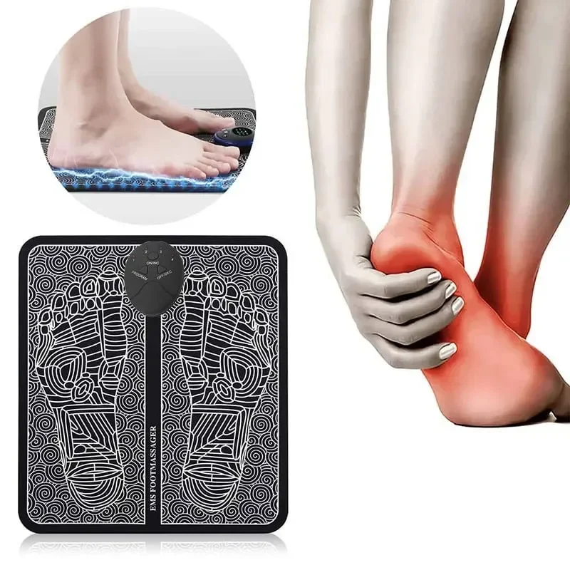 Φωτογραφία προϊόντος: Συσκευή EMS massage ποδιών επαναφορτιζόμενη με 8 λειτουργίες MA-870