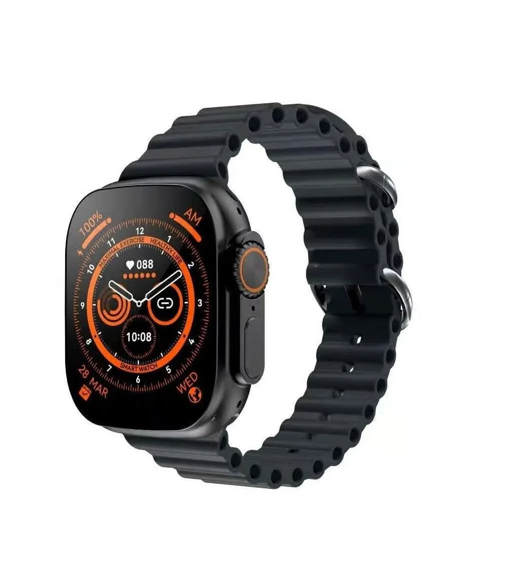 Φωτογραφία προϊόντος: Smartwatch X9 Pro 2 με οθόνη AMOLED W+O και Ελληνικό μενού (Μαύρο)