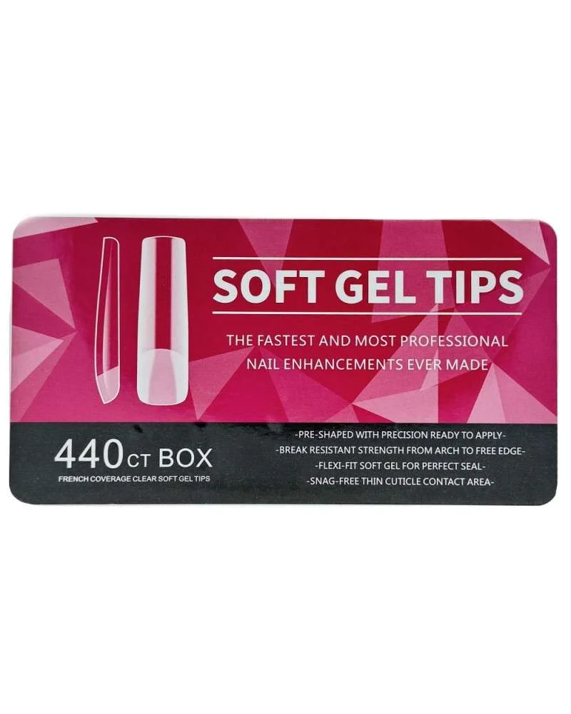 Φωτογραφία προϊόντος: Soft Gel Tips 11 μεγέθη 440 τεμ.