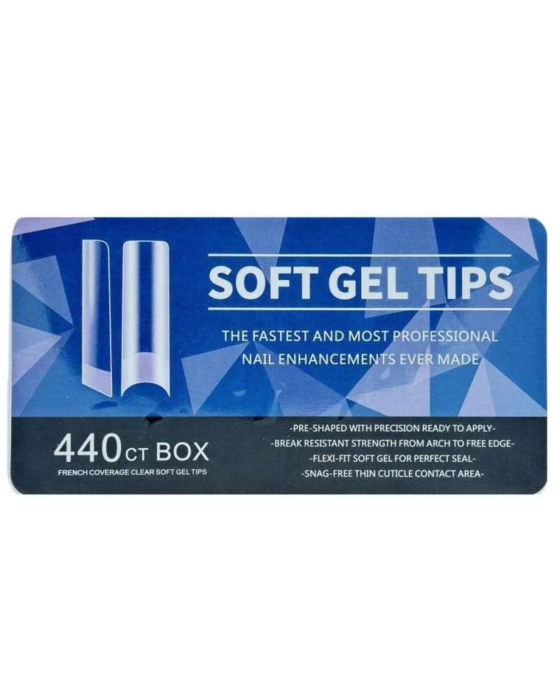 Φωτογραφία προϊόντος: Soft Gel Tips (11 μεγέθη, 440 τεμ.)