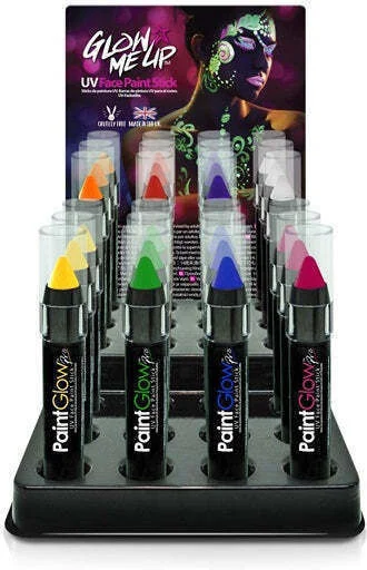 Φωτογραφία προϊόντος: PaintGlow Glitter Me Up Αποκριάτικο Face Painting 3.5gr Gold