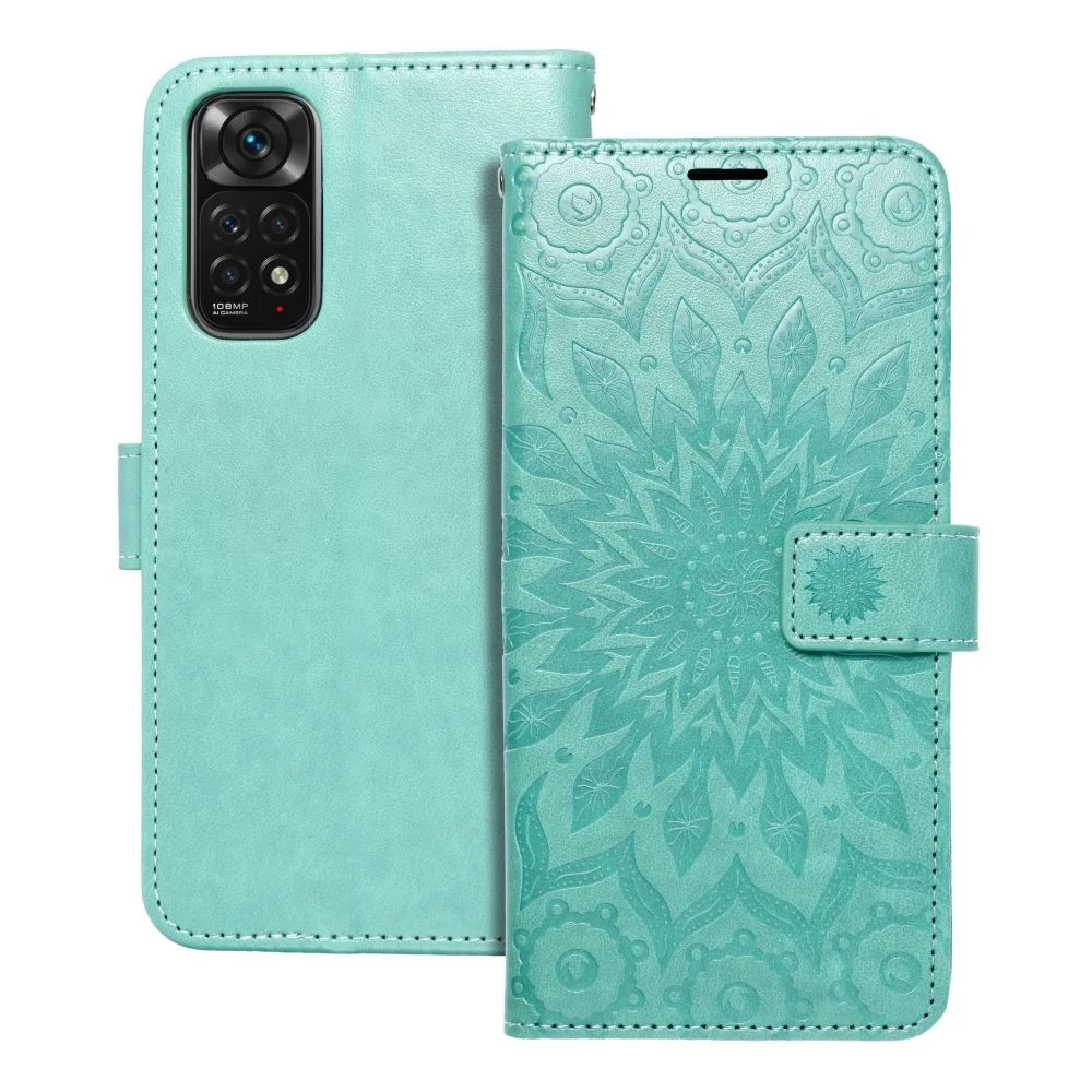 Φωτογραφία προϊόντος: . MEZZO Book case for XIAOMI Redmi NOTE 11 / 11S mandala green