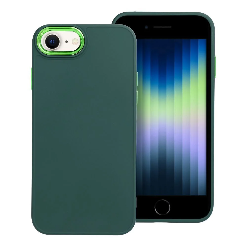 Φωτογραφία προϊόντος: . FRAME Case for IPHONE 7 / 8 / SE 2020 / SE 2022 green