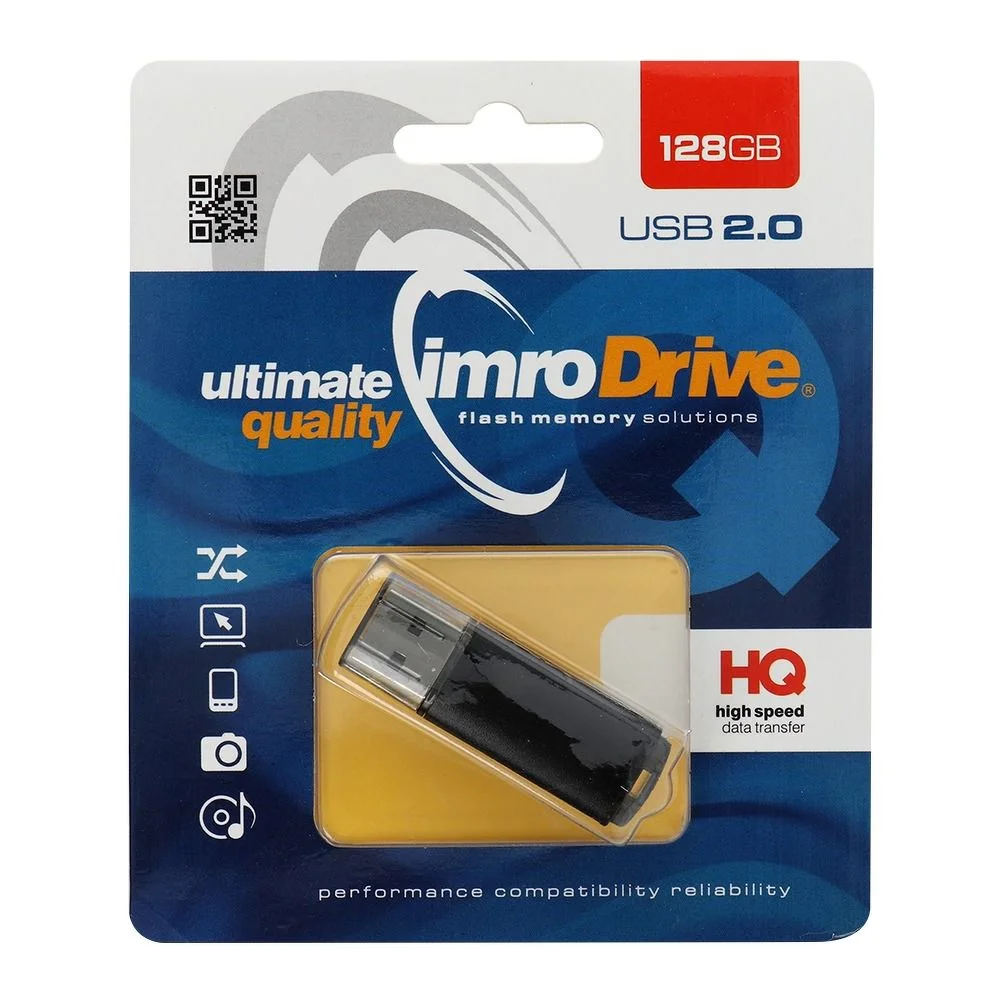 Φωτογραφία προϊόντος: . Portable Memory Pendrive Imro BLACK 128 GB