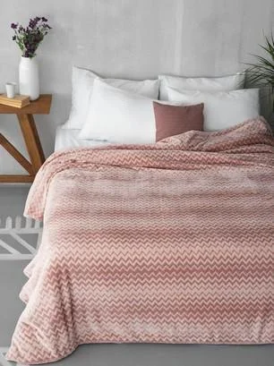 Φωτογραφία προϊόντος: Κουβέρτα Υπέρδιπλη Flannel Fleece, Zig Zag, Palamaiki